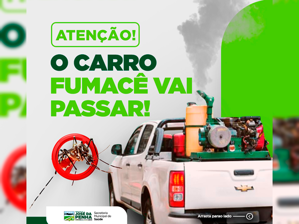 O CARRO FUMACÊ VAI PASSAR